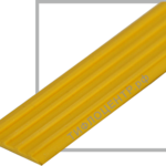 фото Лента тактильная (самоклеющаяся) ЛТ 50 желтый